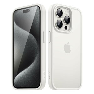 yzJEDirect }bgP[X iPhone 15 Pro 6.1C`p ϏՌ~^[O[h̗h~ ̔̔wʓdbJo[ wh~ (zCg)