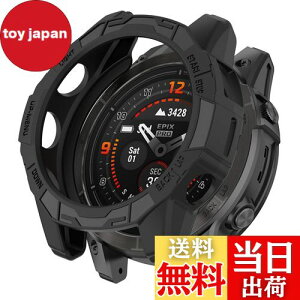 yzSHEAWA for Fenix 7X Pro P[X Jo[ یP[X ݊i Epix Pro 51mm TPUS یJo[ ϏՌ ANZT[ (ubN)