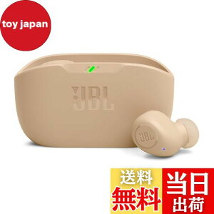 【送料無料】JBL WAVE BUDS 完全ワイヤレスイヤホン Bluetooth/IP54防水防塵/アプリ対応USBタイプC/ベージュ JBLWBUDSBEG 小