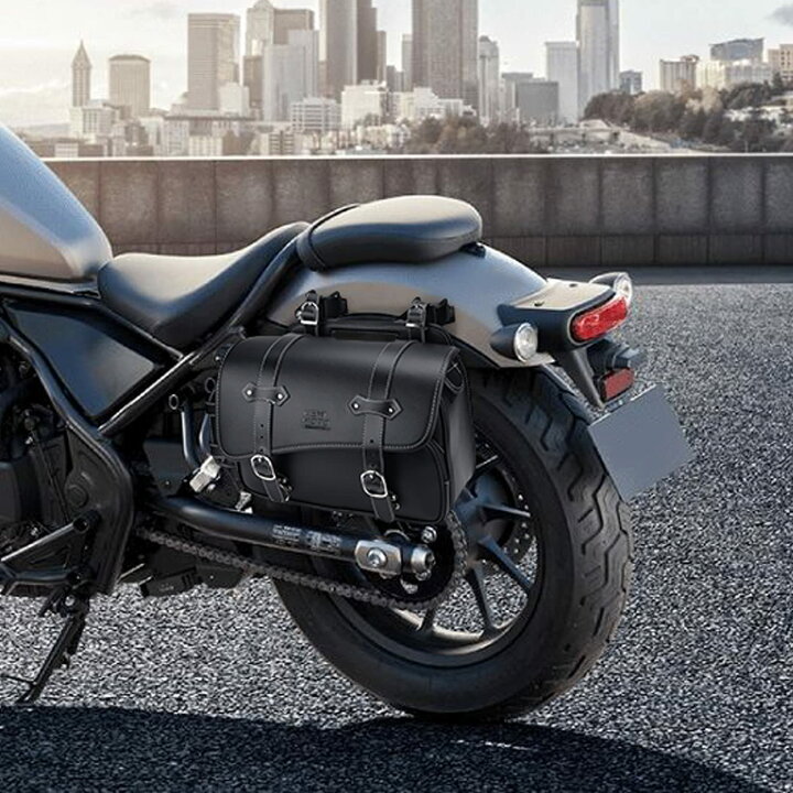 楽天市場】【送料無料】KEMIMOTO サイドバッグ 10L バイク用 サドル 