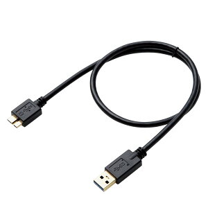yzGR USB3.0P[u A-microB^Cv HDDp 0.5m ubN DH-AMB3N05BK