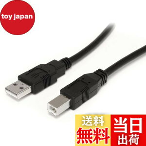 �y���������zStarTech.com USB 2.0 ���s�[�^�[�P�[�u�� 9.1m USB-A(�I�X) - USB-B(�I�X) 480Mbps �u���b�N USB2HAB30AC