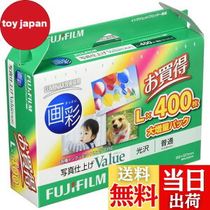 【送料無料】写真用紙 画彩 光沢 L 400枚 WPL400VA