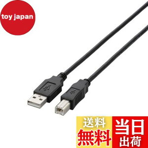 yzGR USBP[u yBz USB2.0 (USB A IX to USB B IX) 3m ubN U2C-BN30BK