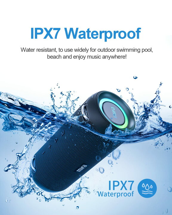 楽天市場】【送料無料】MIFA A90 Bluetoothスピーカー IPX7防水 60W大 