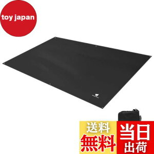 yzGeer Top 4-5l Lv }bg egV[g OhV[g ϐ5000mm ϖՐn tA}bg sNjbN pbh h eg V[g 300cm x 220cm (ubN)