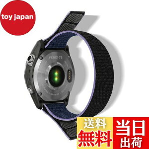 �y���������z[HeeNia] QuickFit 22mm �Ή��o���h Garmin Descent G2/Garmin Tactix 8 47mm/Fenix 8 47mm/Fenix E 47mm/Fenix 7 Pro Solar�X�|�[�c�o���h �i�C���������o���h�y�� �K�[�~�� �x���gFenix 7 Pro/7/6/5/6 Pro�p (�u���[)