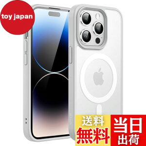 yzJEDirect iPhone 14 Pro 6.1C`p }Olbg P[X MagSafeɑΉ ̃}bgw ^ ϏՌ Jo[ (O[)