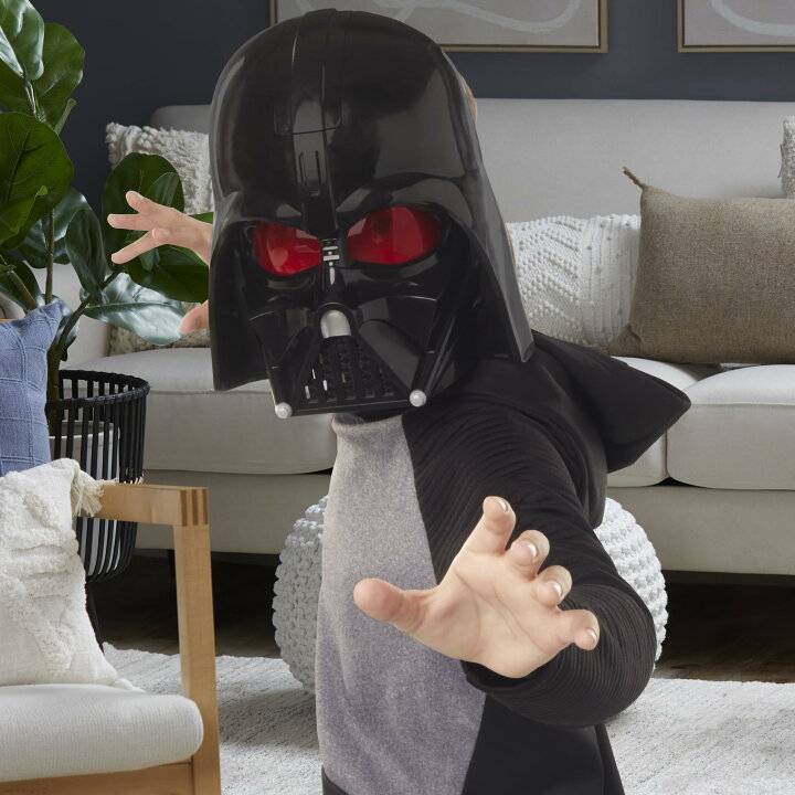 楽天市場】【送料無料】STAR WARS ダースベイダー 電子マスク フレーズ 