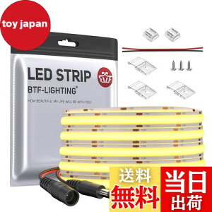 BTF-LIGHTING FCOB COB LEDe[vCg x tLVu LEDe[vCg 5M 480LEDs/m 2400LEDs/5m F 6000K 8mm XgbvCg DC12V 9W/m \ ό`\ ؒf\ Q Lb`z[ 