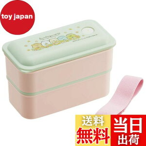 【送料無料】スケーター (skater) 弁当箱 銀イオン Ag+ 抗菌 ふわっと 盛れる パッキン 一体型 2段 550ml すみっコぐらし ねこのきょうだい PALW6AG