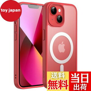 yzJETech iPhone 13 6.1C`p }Olbg P[X MagSafeɑΉ ̃}bgw ^ ϏՌ Jo[ (bh)