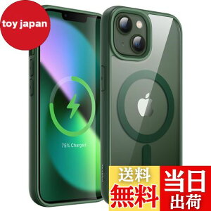 yzJETech iPhone 13 mini 5.4C`p }Olbg P[X MagSafeɑΉ Ռz op[Jo[ \bhJ[}bgTPUt[ h~ NAobN (O[)