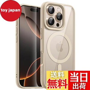 yzJETech iPhone 16 Pro 6.3C`p }Olbg P[X MagSafeɑΉ Ռz op[Jo[ \bhJ[}bgTPUt[ h~ NAobN (fU[g`^jE)