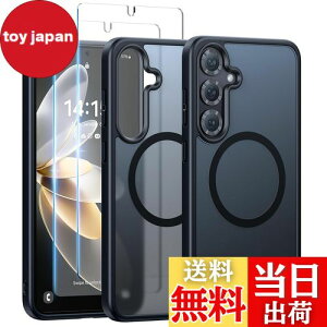 yzMeifigno Samsung Galaxy S25 P[X 6.2C`p [2X HDXN[veN^[t] [MagSafeΉ] [~^[O[hی]ASamsung Galaxy S25 pɐ݌vꂽ}OlbgP[XAubN