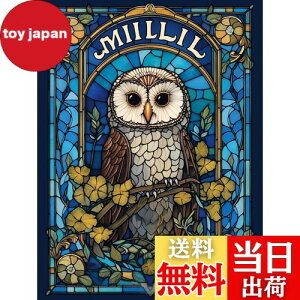 【送料無料】Reofrey ダイヤモンドの絵画 ダイヤモンドアート クロスステッチ キット フクロウ, 動物手作りキット 全面貼り付けタイプ ビーズア DIY 手芸キットホーム レストラン ラインスト