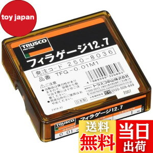 �y���������zTRUSCO(�g���X�R) �t�B���[�Q�[�W 0.01mm�� 12.7mmx1m �X�e�����X�� TFG-0.01M1