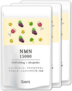 �y���������z���{�T���e NMN 15000�i1��250mg�j���{�� ���x100 ���e����10�� ���^ �ώ_�� GMP �`�^���s�g�p