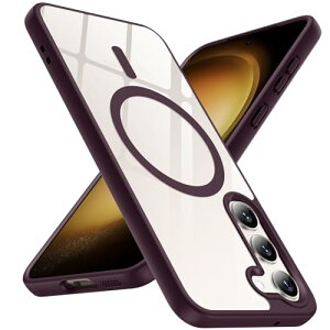 yzTMUJWS Galaxy S23 pP[X MagneticΉ NA ϏՌ Ռz }Olbg ČRMILKi SʕیJo[ MNV[ s23 pP[X  6.1C` }bg Xgbvz[t 