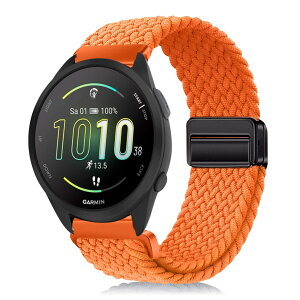 �y���������z[YealRed] �o���h 20mm For Garmin Forerunner 570 42mm/Vvoactive 6 / 5 �����p�X�g���b�v �e���i�C������ �ւ��x���g �ґg�X�g���b�v ���C�o�b�N�� �����x���g �}�O�l�b�g�o���h �R���p�`�u��Gar
