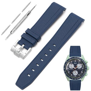 yz[TeamSky] rvoh vXgbv Omega X Swatch Speedmaster MoonSwatchɑΉ 20mm  vp VRxg IK×XEHb`̋uXs[h}X^[ [XEHb`v݊ 