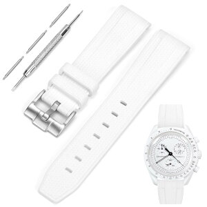 yz[TeamSky] rvoh vXgbv Omega X Swatch Speedmaster MoonSwatchɑΉ 20mm  vp VRxg IK×XEHb`̋uXs[h}X^[ [XEHb`v݊ 