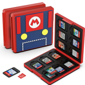 yzGeeRic 12 Q[J[h [{bNX XCb` Ή \tgP[X 12Micro SD [J[h [ Switch/Switch Lite/Switch OLED fΉ RpNg ^ y ho ^ 