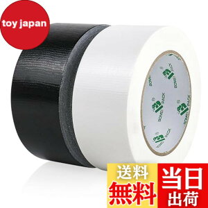 �y���������zBOMEI PACK �u���b�N�E�z���C�g���̓V�[���e�[�v �h��PE�_�N�g�e�[�v 50mmx25mx2���[��