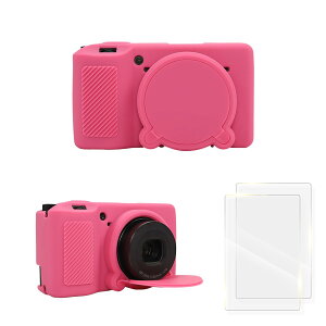 �y���������zRieibi Ricoh GR III �P�[�X/GR IIIx �P�[�X�ARicoh GR III/Ricoh GR IIIx �J�����P�[�X�p�V���R���P�[�X �X�N���[���v���e�N�^�[ 2 ���t���ARicoh GR IIIx GR III GR3X GR3 �J�����P�[�X�p�y�ʃJ�����P