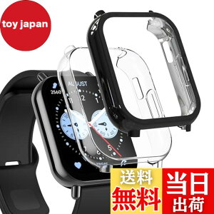 �y���������zHianjoo 2���� Xiaomi Redmi Watch 5 Lite �Ή� �P�[�X �t�B���� [�ی�J�o�[ + �t�B���� ��̌^] Xiaomi Redmi Watch 5 Lite �Ή� �J�o�[ TPU�f�� �\�t�g�P�[�X �S�ʕی� �ی�t�B���� �Ռ��z�� ��