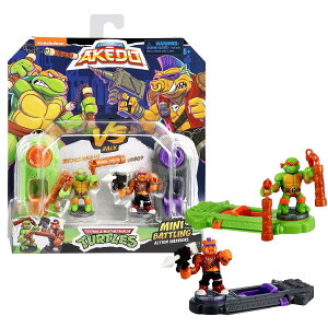 yzLegends Of Akedo Teenage Mutant Ninja Turtles Versus Pack