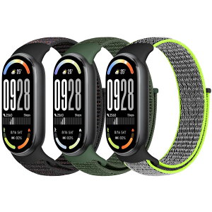 �y���������z[Acortjl] �i�C�������v�o���h Xiaomi Smart Band 10/9/8 �ƌ݊������� ���� �����Y �\�t�g ���߉\ �ʋC�� �X�|�[�c �\�����[�v ���v�X�g���b�v �����p���X�g�o���h Xiaomi Mi Band 10/9/8 �p