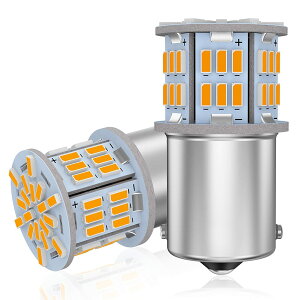 �y���������z12V-24V�ԗp S25/T20 LED �e�[�������v LED�o���u �A���o�[ LED���C�g LED�����v54�A3014SMD �ėp �ϊ� �����P�x(2�Z�b�g)