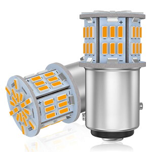 �y���������z12V-24V�ԗp S25/T20 LED �e�[�������v LED�o���u �A���o�[ LED���C�g LED�����v54�A3014SMD �ėp �ϊ� �����P�x(2�Z�b�g)