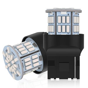 �y���������z12V-24V�ԗp S25/T20 LED �e�[�������v LED�o���u ���b�h LED���C�g LED�����v54�A3014SMD �ėp �ϊ� �����P�x(2�Z�b�g)