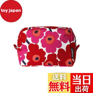�y���������zMarimekko - Vilja Mini Uniko �R�X���e�B�b�N�o�b�O (���b�h�|�s�[) 9x4x7�C���` �F�F���b�h�|�s�[�A�T�C�Y�FLarge Cosmetic Bag