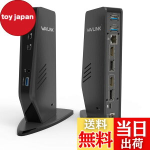 �y���������zWAVLINK USB 3.0A/type-C-�f���A�� HDMI �A�_�v�^�[ 4K�o�� �~�j�h�b�L���O�X�e�[�V���� �F�F���A�T�C�Y�F�c�u��USB-c ���j�o�[�T���h�b�L���O�X�e�[�V���� PD 65W