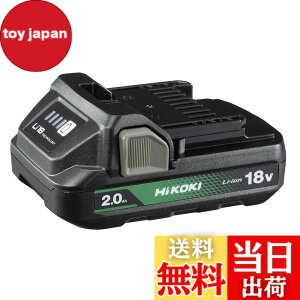 �y���������zHiKOKI(�n�C�R�[�L) iKOKI 18V 2.0Ah ���^���`�E���C�I���d�r �c�ʕ\�������v�t�� �≷�� UL18DC UL18DD UL18DBA�Ή� BSL1820M 0037-7795