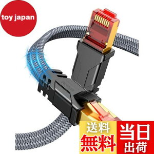 yzSnowkids LANP[u 3m P[u CAT8  tbg^Cv LlanP[u 40Gbps/2000MHz p\R switch ȂǂɑΉ