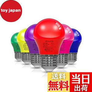 �y���������zORALUCE LED�d�� �J���[�d�� E26���� 40W���� 5W 450lm 220�x�L�z�� �����F �����d�� �����Ή� �����s�� ���^�d�� PSE�F�� 6�F�Z�b�g 6��