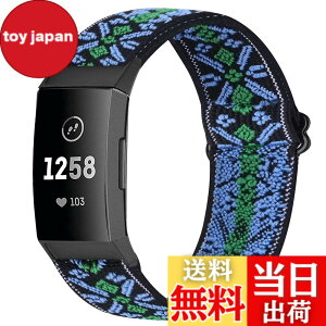 �y���������z�R���p�`�u�� Fitbit Charge 4 / Fitbit Charge 3 / Charge 3 SE �i�C�����e���X�|�[�c�o���h�����p�X�g���b�`�o���h �X�g���b�v