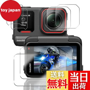 �y���������z�y2+2+2���Z�b�g�z �Ή� Insta360 Ace Pro 2 �K���X�t�B���� �J���� �C���X�^360 ace pro 2 �ی�t�B���� (4��) + �����Y�ی�t�B���� (2��) �y���{���f�ވ��Ɏq���z �p Insta360 ace pro2 �t�B��