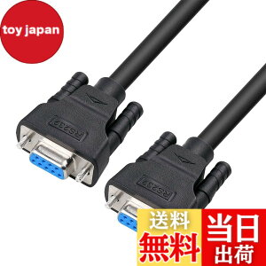 �y���������zDTECH RS232C �V���A���P�[�u�� D-Sub9�s�����X- D-Sub9�s�����X �X�g���[�g�P�[�u�� 2m