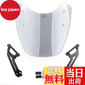 �y���������zBruce & Shark �h�D�J�e�B �X�N�����u���[ 2015-2018 �p �E�C���h�V�[���h �I�[�g�o�C�E�C���h�X�N���[�� �h�� �f�B�t�F���_�[�v���e�N�V�����iWindshield�j ABS �O���[