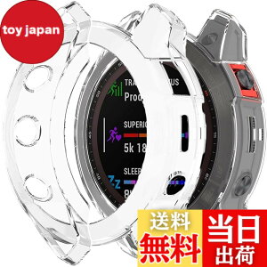 �y���������zMiimall�Ή�Garmin Epix Gen2/Epix Steel�P�[�X TPU�ގ� �\�t�g �Ռ��z�� �y�� ���^ �K�[�~�� Epix Gen2 �J�o�[ �����h�~ �����Ή� �E���ȒP Epix Gen2�ی�J�o�[ �o���p�[�i�N���A�j