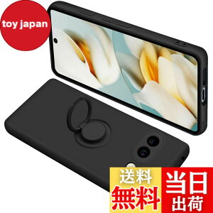 �y���������zONETIAOLONG �ɓK������Google Pixel9a �p�̃P�[�X �����O�t�� �V���R�� �ϏՌ� �O�[�O�� �s�N�Z�� 9a �p�̃����O �J�o�[ �t�̃V���R�[�� �X�}�z�P�[�X 360°��] �X�^���h�@�\ �ԍڃz��