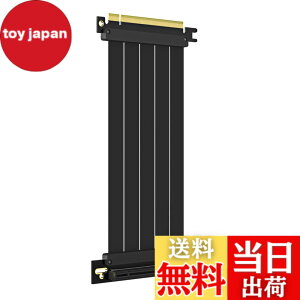 �y���������zGLOTRENDS 200mm PCIe 4.0 X16���C�U�P�[�u�� ����90�x GPU �}�E���g�p PCI-E Gen4�Ή� 32GB/s���x