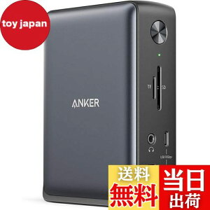 yzAnker PowerExpand 13-in-1 USB-C Dock hbLOXe[V 85Wo 4KΉ HDMI|[g 1Gbps C[Tlbg|[g 3.5mm I[fBIWbN USB-A USB-C|[g microSDSDJ[h Xbg