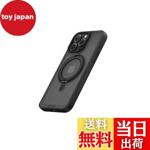 【送料無料】Anker MagGo Magnetic Case (360°リングスタンド, iPhone 15 Pro用) ブラック MagSafe対応 リングスタンド付き スマホケース マグネット搭載/滑り止め / 360°落下保護/耐衝撃/高耐久性/黄ばみな