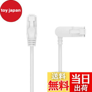 �y���������z�G���R�� LAN�P�[�u�� CAT6A 2m �X�C���O���R�l�N�^ �c�����܂�Ȃ� �ܐ܂�h�~�R�l�N�^ �X���� �z���C�g LD-GPATSW/WH20